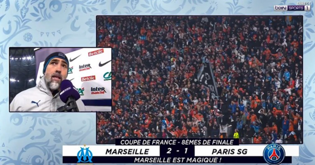 &lt;p&gt;Slavlje navijača Marseillea&lt;/p&gt;
