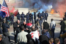 Prosvjedi albanske opozicije protiv vlade Edija Rame