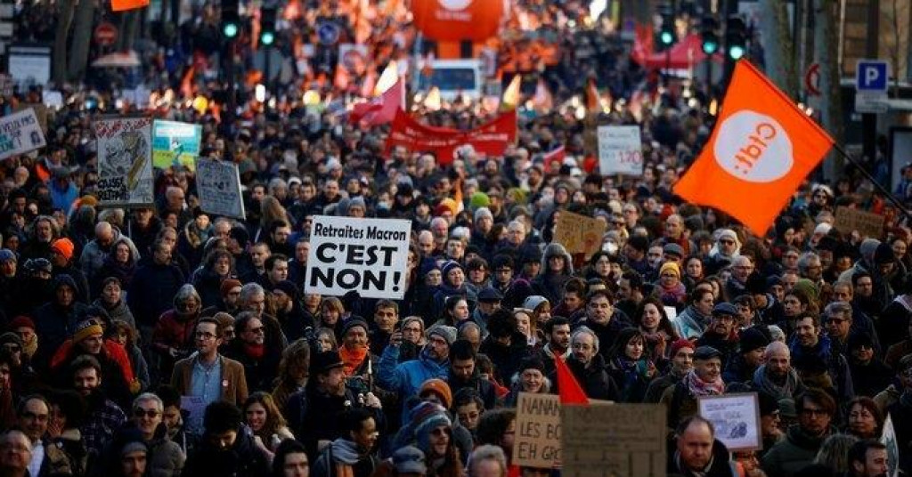 &lt;p&gt;Masovni prosvjed u Francuskoj protiv planirane mirovinske reforme&lt;/p&gt;
