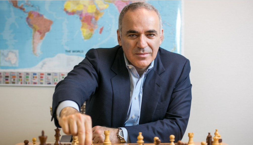 &lt;p&gt;Gari Kasparov&lt;/p&gt;
