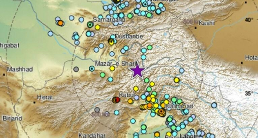 &lt;p&gt;Snažan potres magnitude 6,5 pogodio veći dio Afganistana, Pakistana i dijelove Indije&lt;/p&gt;
