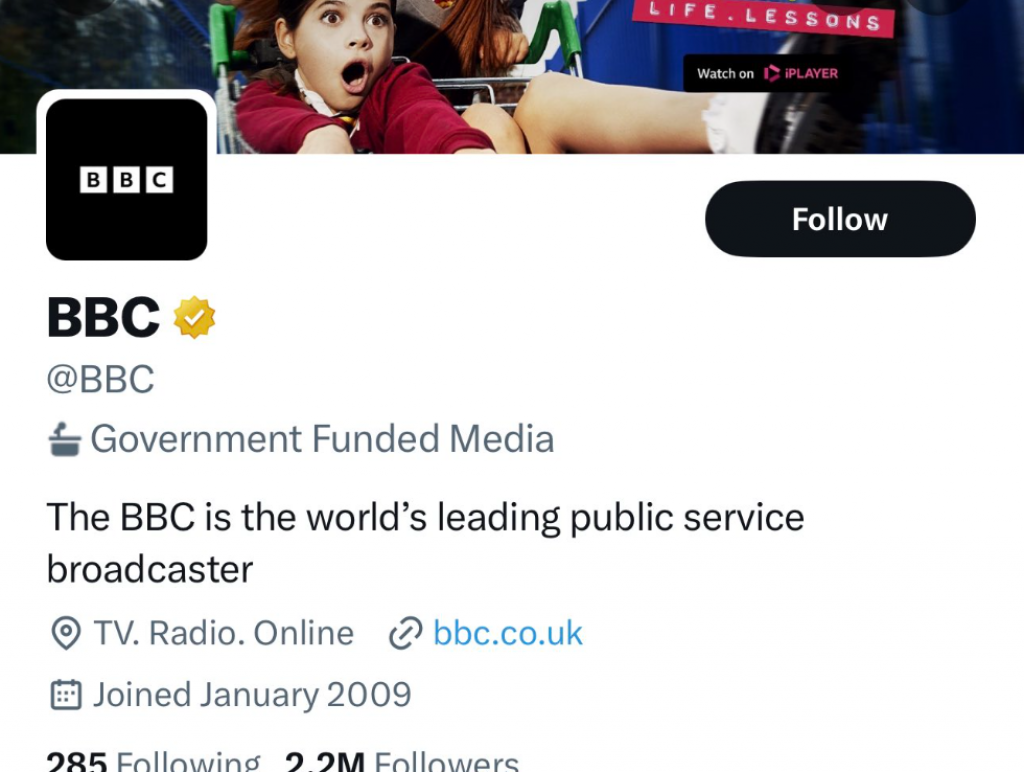 &lt;p&gt;BBC, twitter nalog&lt;/p&gt;
