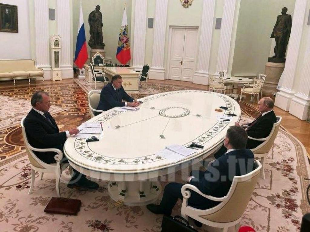 Dodik se sastao s Putinom u Moskvi