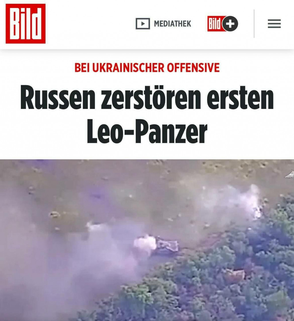 &lt;p&gt;Naslovnica njemačkog magazina Bild o ukrajinskoj ofenzivi&lt;/p&gt;
