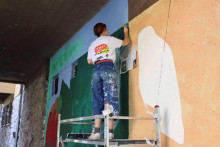 &lt;p&gt;Mladi umjetnici nastavili oslikavanje mostarskih ulica&lt;/p&gt;