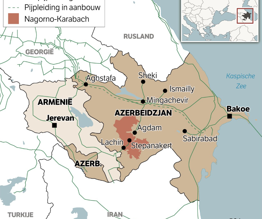 Prvi konvoj Crvenog križa od ofenzive stigao na granicu Armenije i Azerbajdžana