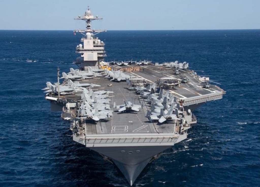 &lt;p&gt;USS Gerald R. Ford&lt;/p&gt;