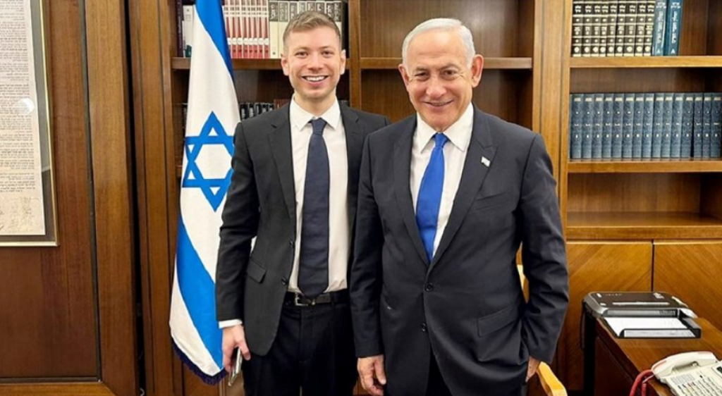 &lt;p&gt;Yair i Benjamin Netanyahu&lt;/p&gt;