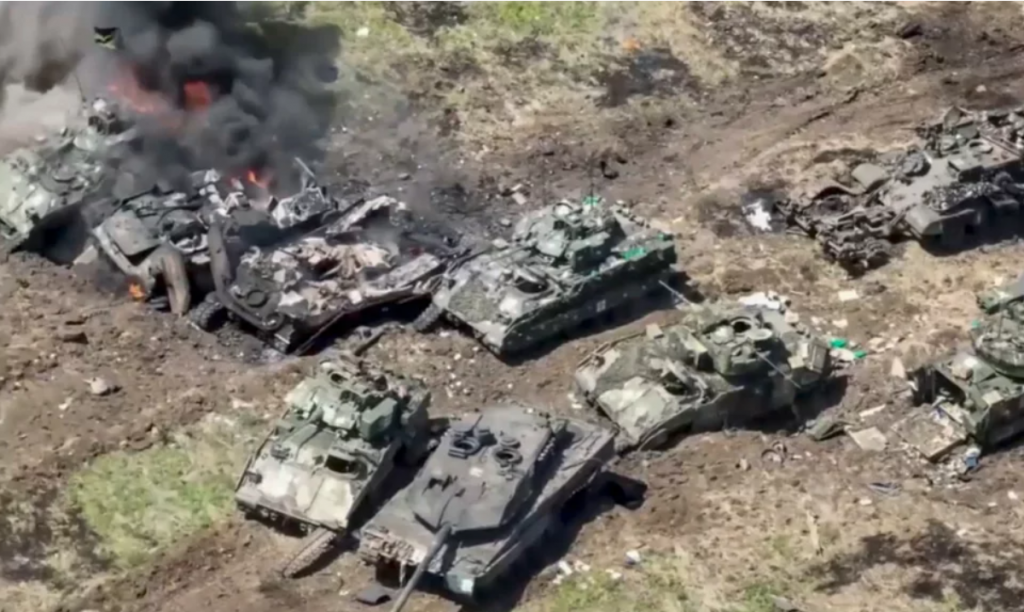 &lt;p&gt;Uništeni i zarobljeni njemački tenkovi u Ukrajini&lt;/p&gt;