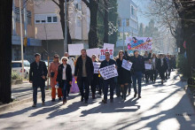 &lt;p&gt;Prosvjedna šetnja Koordinacije sindikata korisnika proračuna Hercegovačko-neretvanske županije&lt;/p&gt;