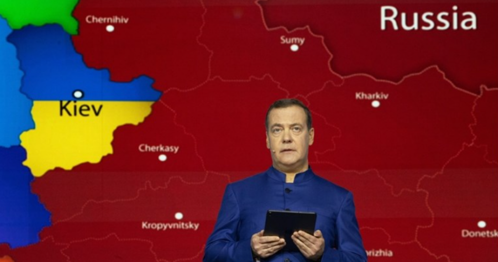 &lt;p&gt;Karta istočne Europe po Medvedevu&lt;/p&gt;