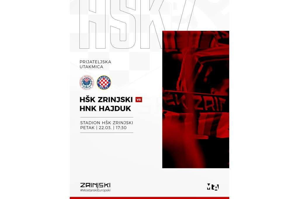 &lt;p&gt;Zrinjski i Hajduk dogovorili odigravanje prijateljske utakmice u Mostaru&lt;/p&gt;