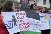 &lt;p&gt;Antisemitske poruke tijekom ”prosvjeda podrške Palestini”, 22.10.2023., Sarajevo&lt;/p&gt;