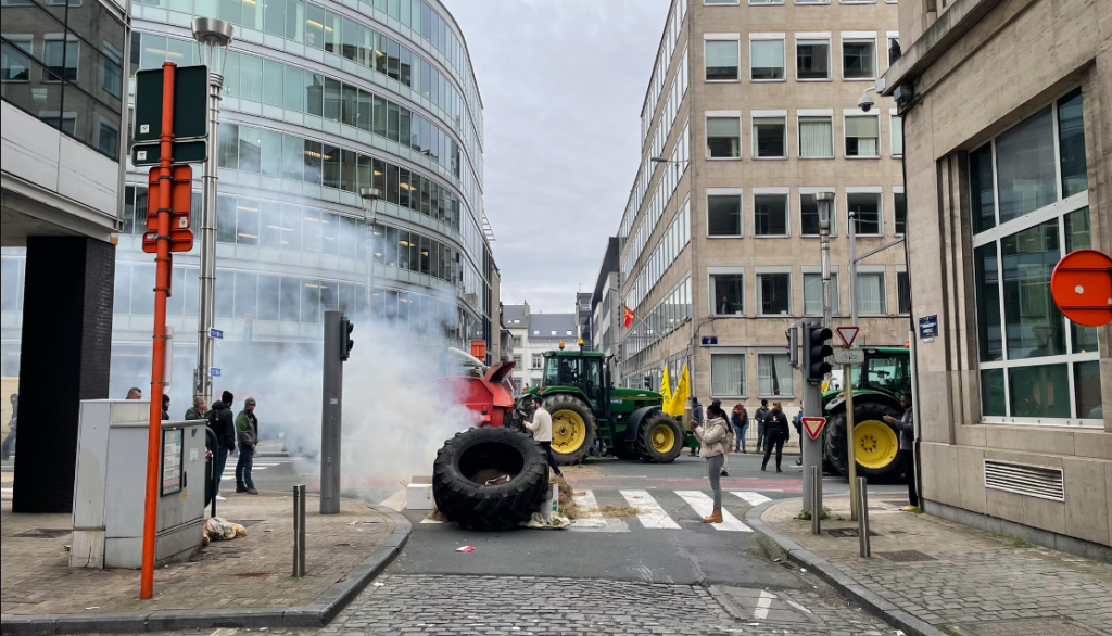 &lt;p&gt;Novi prosvjed poljoprivrednika u Bruxellesu&lt;/p&gt;