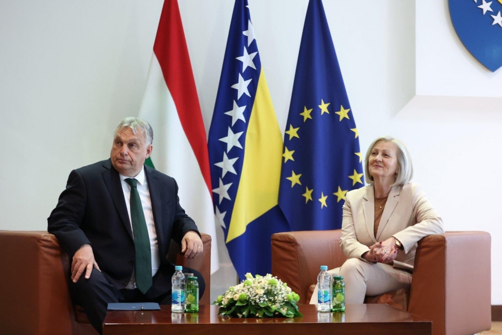 &lt;p&gt;Borjana Krišto, predsjedateljica Vijeća ministara BiH, i Viktor Orban, mađarski premijer&lt;/p&gt;