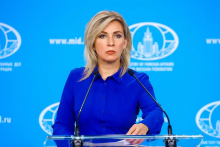 &lt;p&gt;Maria Zaharova&lt;/p&gt;