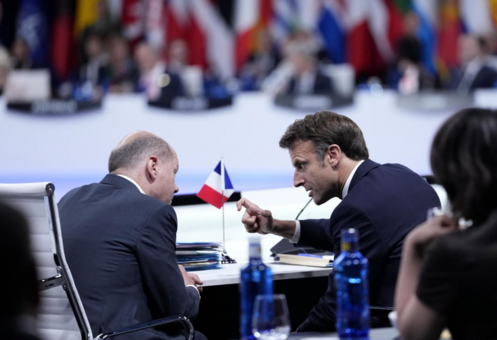 &lt;p&gt;Scholz i Macron&lt;/p&gt;