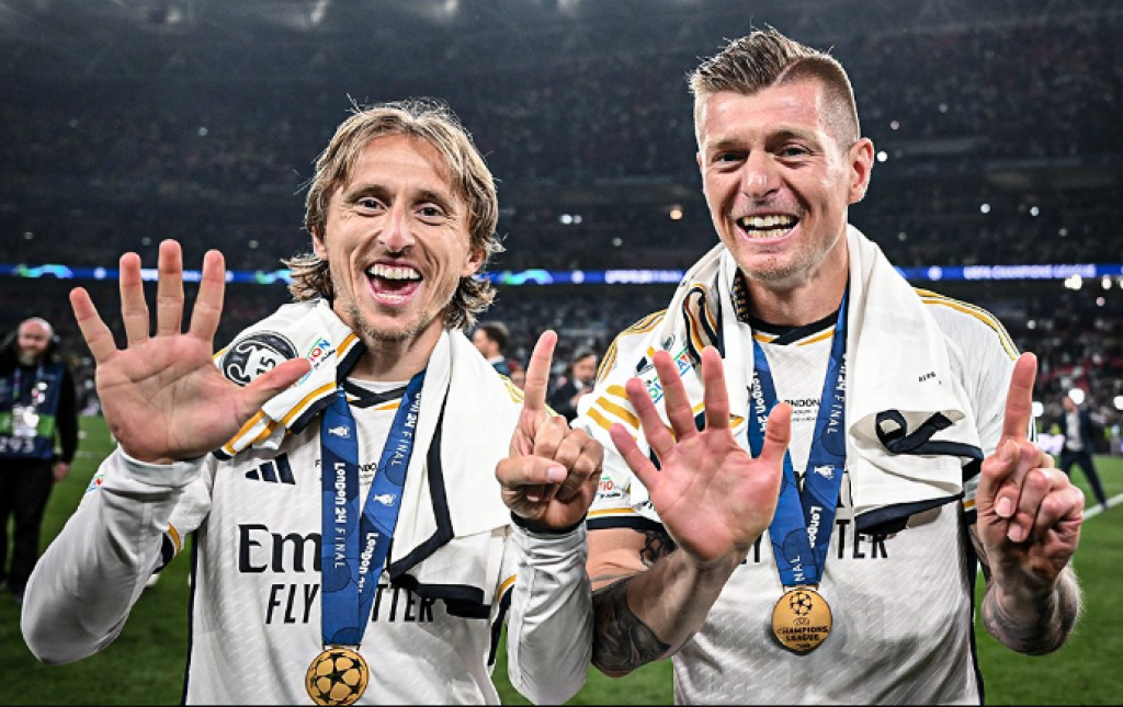 &lt;p&gt;Luka Modrić i Toni Kroos&lt;/p&gt;