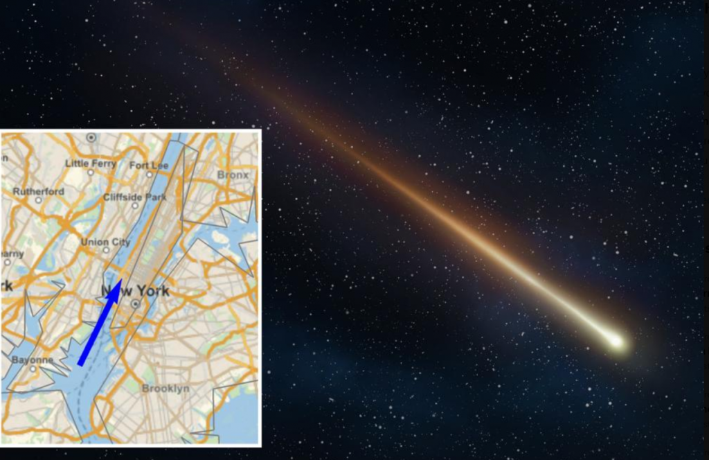 &lt;p&gt;Meteor iznad New Yorka&lt;/p&gt;