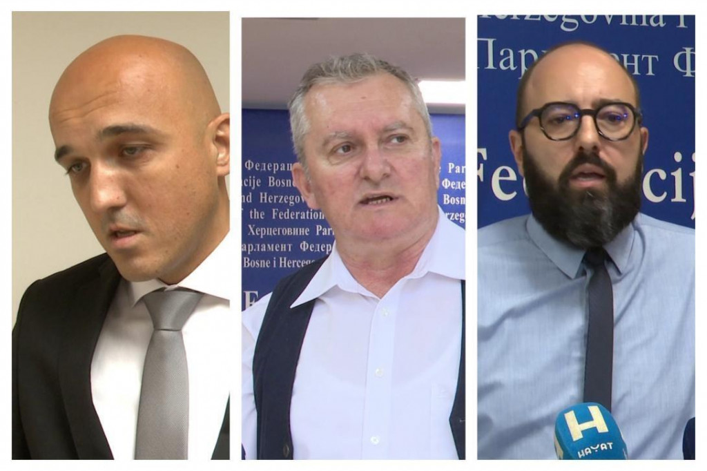 &lt;p&gt;Marijan Marjanović (HDZ BiH), Mario Karamatić (HSS BiH), Damir Mašić (SDP BiH)&lt;/p&gt;