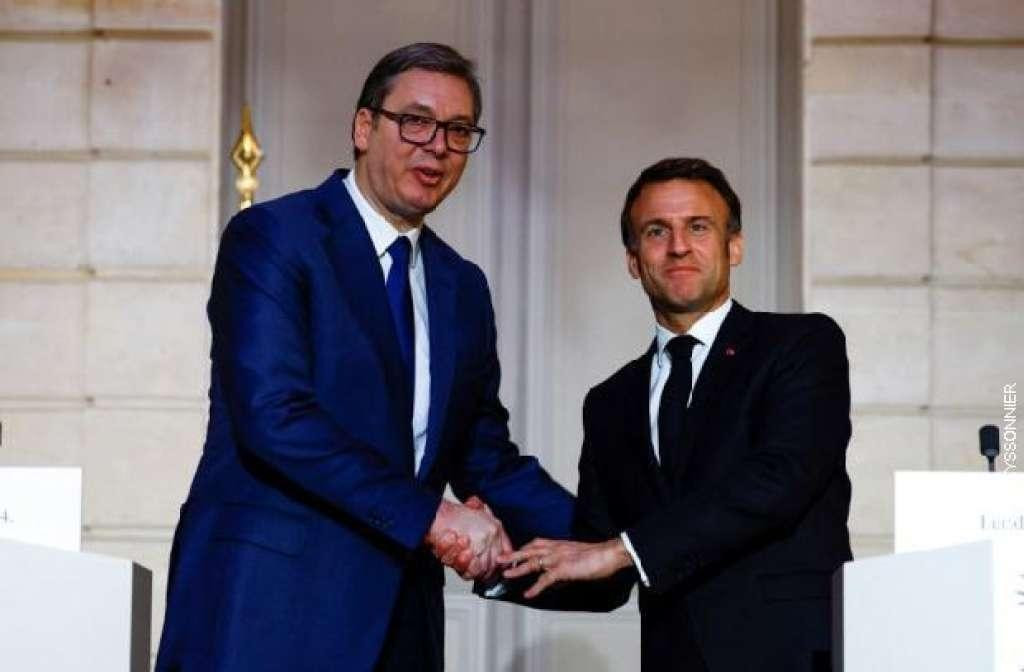 &lt;p&gt;Vučić i Macron&lt;/p&gt;