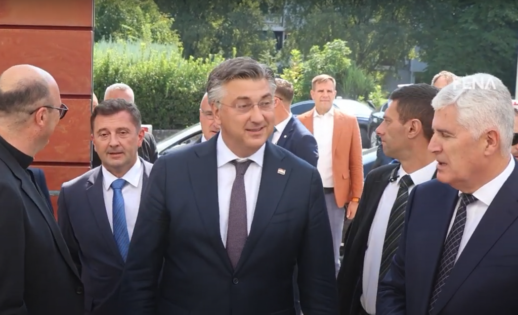 &lt;p&gt;Plenković u Mostaru&lt;/p&gt;