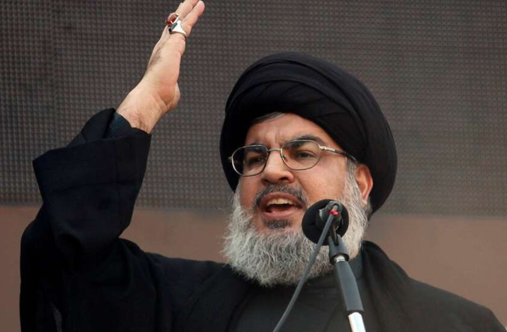 &lt;p&gt;Hassan Nasrallah&lt;/p&gt;