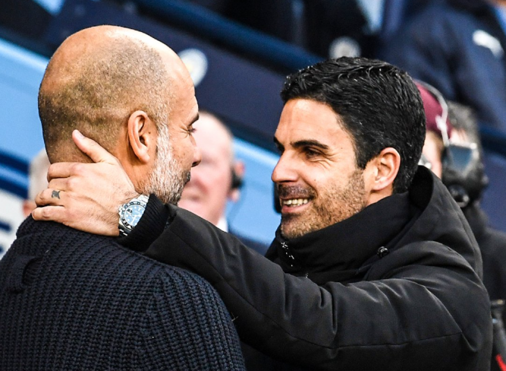 &lt;p&gt;Guardiola i Arteta&lt;/p&gt;