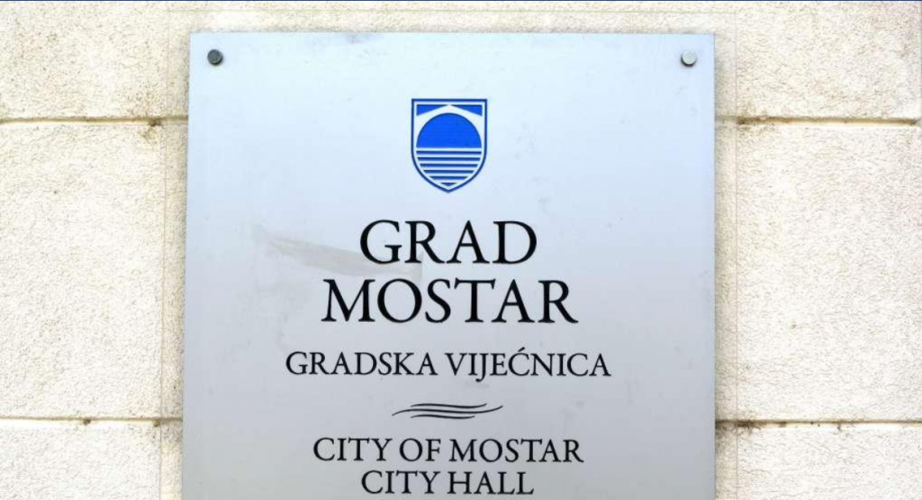 &lt;p&gt;Gradska vijećnica Grada Mostara&lt;/p&gt;