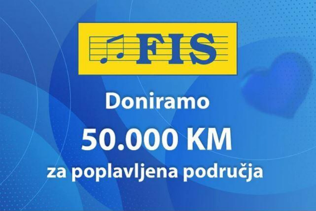 &lt;p&gt;FIS donirao 50.000 KM općinama pogođenima poplavama&lt;/p&gt;