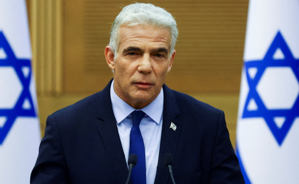 &lt;p&gt;Yair Lapid&lt;/p&gt;