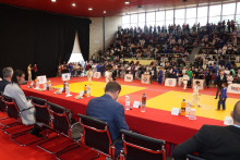 &lt;p&gt;MOSTAR, 3. studenoga (FENA) – U Mostaru je u nedjelju svečano otvoreno ovogodišnje izdanje judo turnira Borsa Opena, najveće sportske manifestacije u Gradu na Neretvi na kojoj nastupa 1.153 natjecatelja iz 28 europskih država. (Foto FENA/ES)&lt;/p&gt;