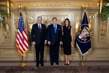 &lt;p&gt;Dragan Čović s Donaldom i Melanijom Trump&lt;/p&gt;